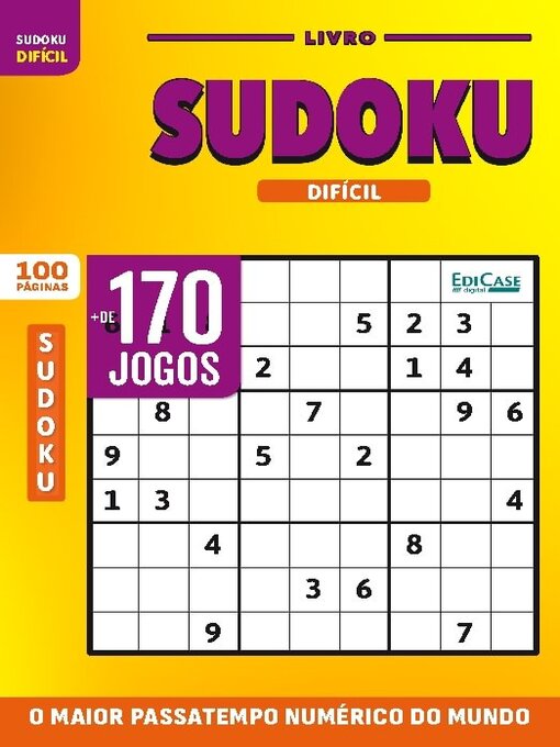 Title details for Sudoku Números e Desafios by EDICASE GESTAO DE NEGOCIOS EIRELI - Available